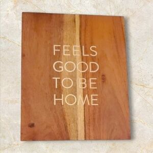 hearth & hand with magnolia Plaque Sign Wooden Wall Art with Inspirational